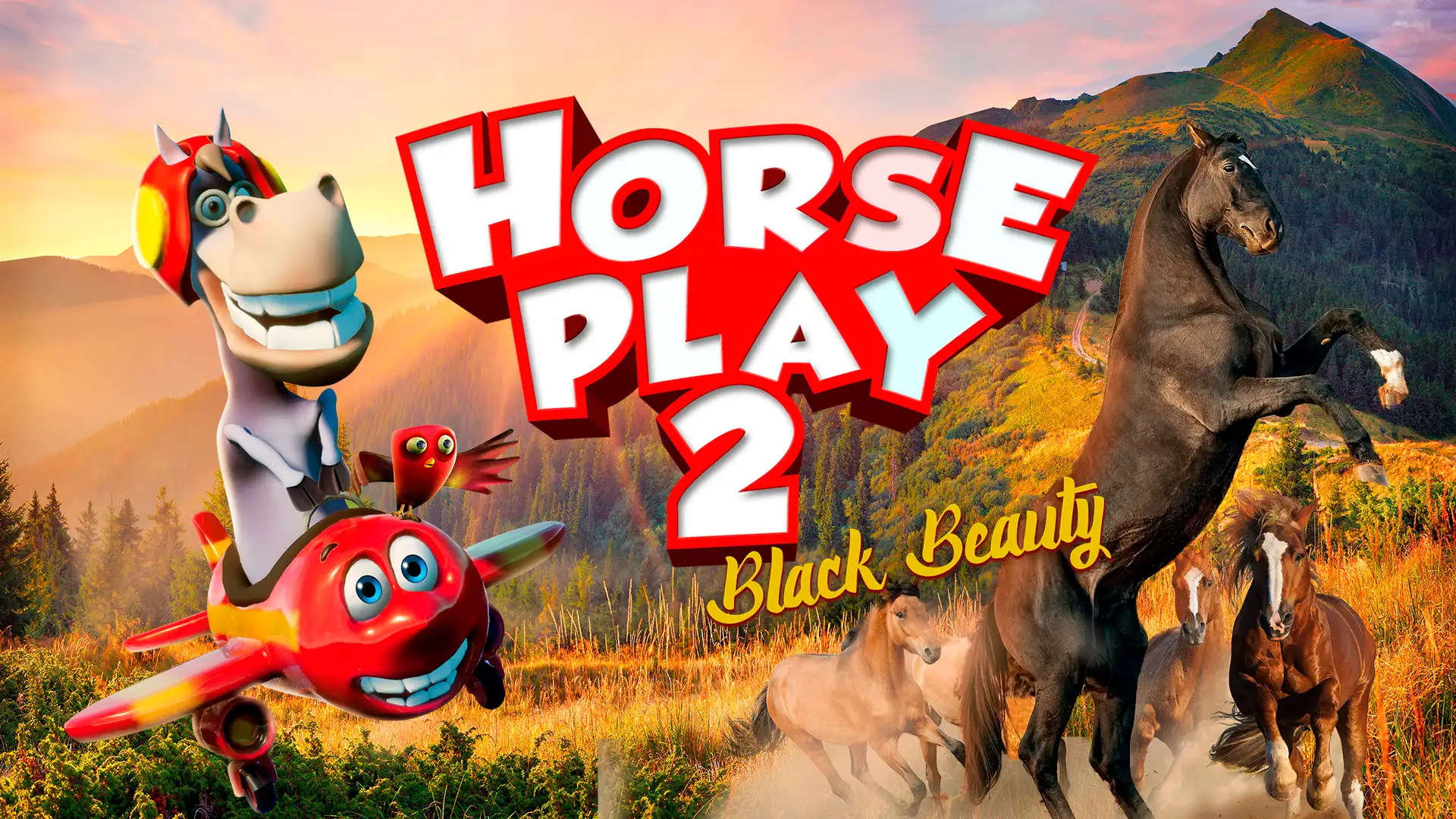 movie poster - Horseplay 2 - Black Beauty