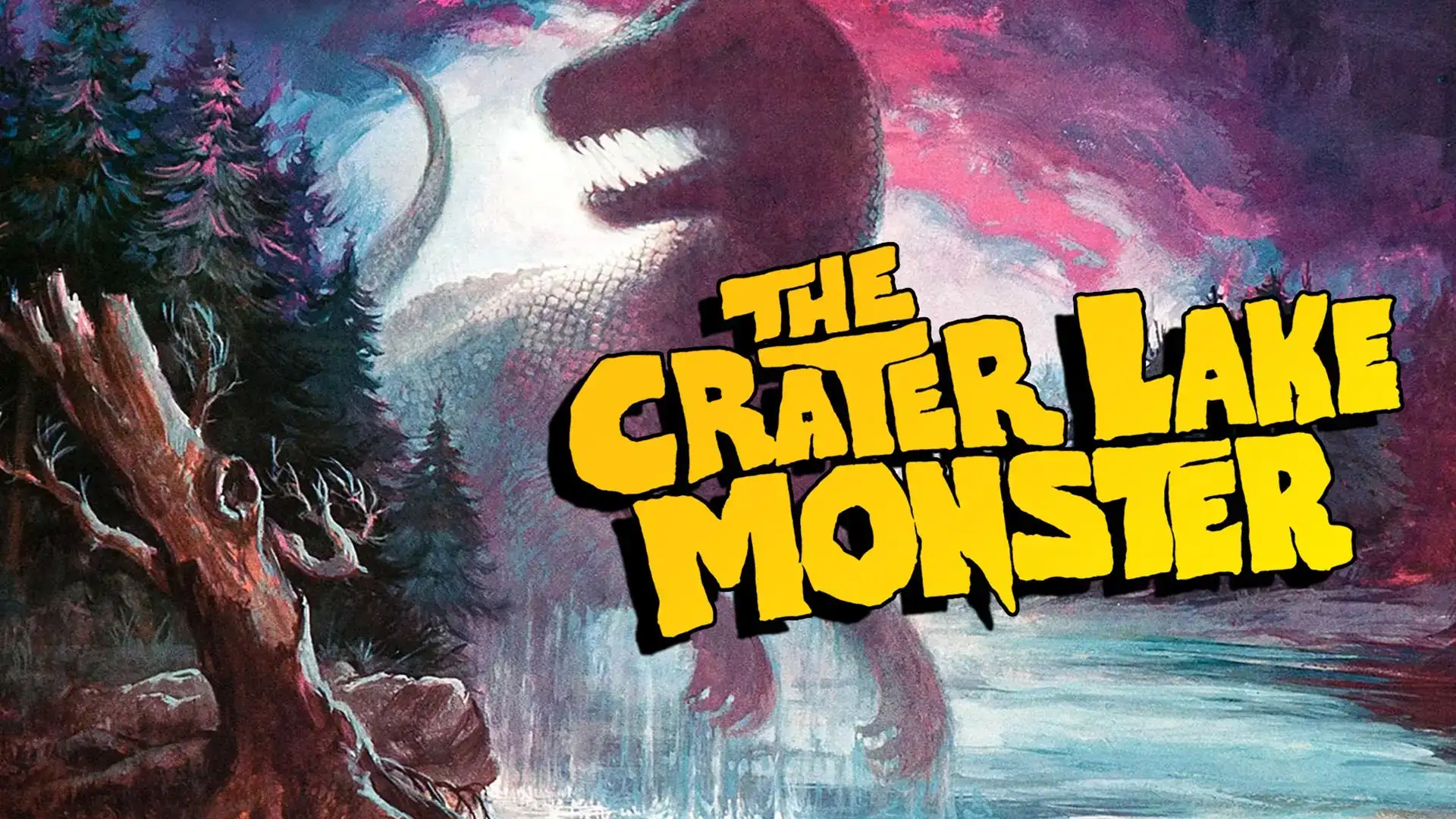 The Crater Lake Monster movie cover
