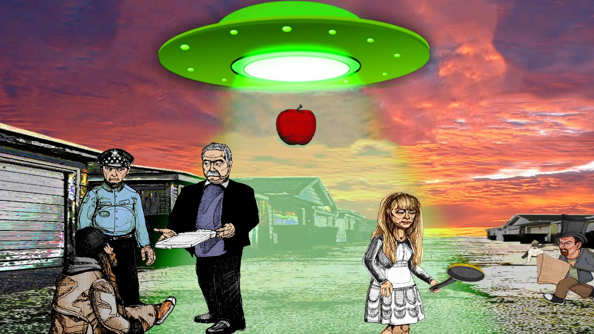 Hobo with a Trash Can- movie poster